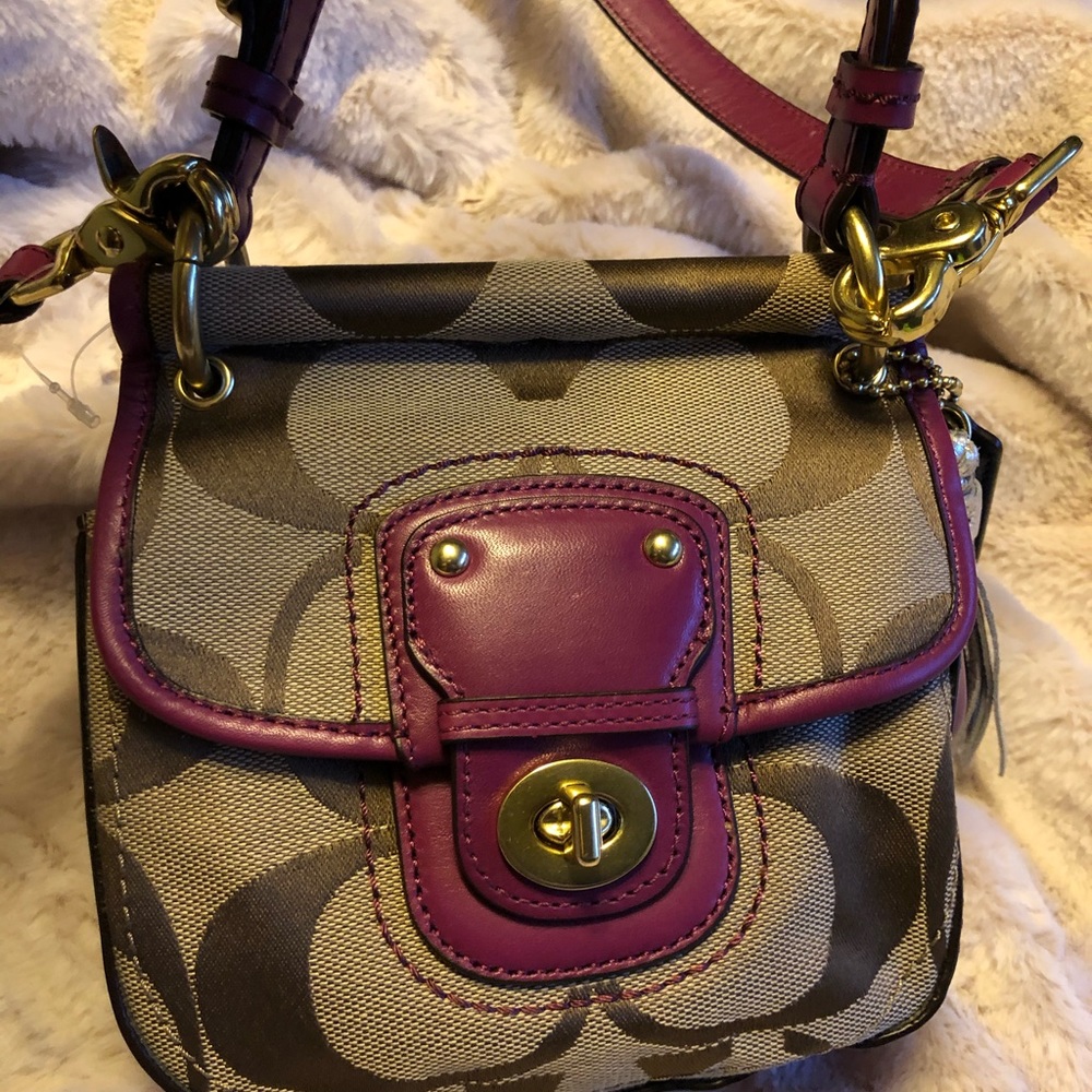 Coach Willis Signature Mini Crossbody